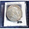 Image 1 : 1952 D Franklin Half-Dollar. Toned Unc.