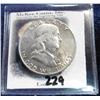 Image 1 : 1953 D Franklin Half-Dollar. Unc.