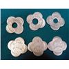 Image 2 : (7 pcs.) “Curley's Newhall, Iowa” Good For Tokens. Three are hole canceled.