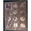 Image 1 : 1964-1984 Complete Set of Kennedy Half Dollars in Harris & Co. Coin folder. Includes the 1970 D & ot