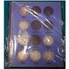 Image 1 : Partial Set 1892-1903 S Barber Half Dollars in a blue Whitman folder. Missing only the 1892 O, 92 S,