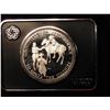 Image 2 : 1973 American Revolution Bicentennial Sterling Silver U.S. Mint medal in original box of issue. Enca