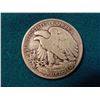 Image 2 : 1917 Obverse S Walking Liberty Half Dollar. VG. Red Book value $50.00.