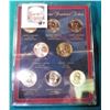 Image 1 : 2012 U.S. Presidential Eight-piece Dollar Set in hard plastic case.