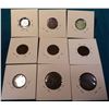 Image 2 : (9) Netherlands coins, Half Cent to Two and One-Half Cent dating 1877-1900.