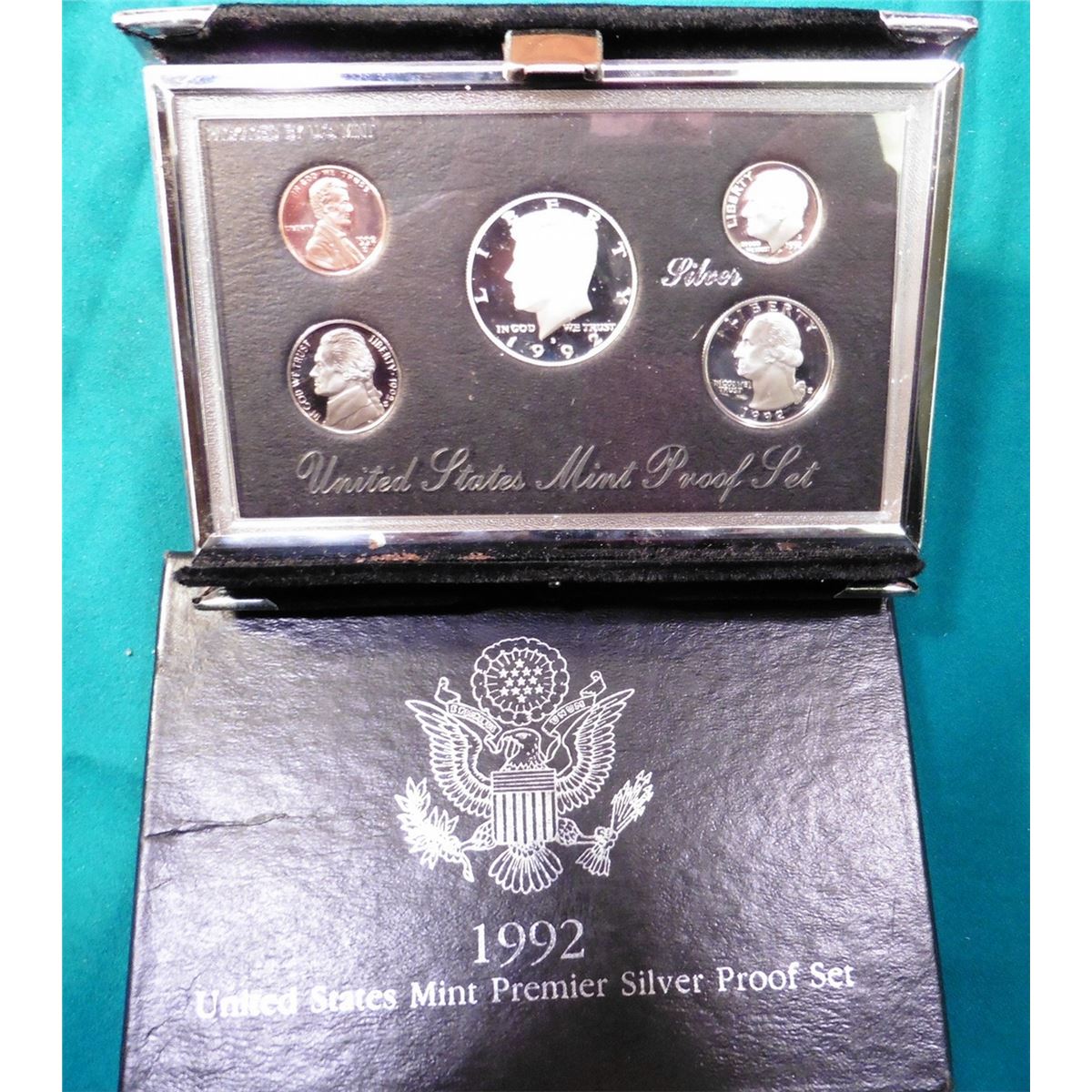 1992 US Mint Premier Silver Proof Set