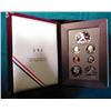 Image 1 : 1982 S U.S. Mint Prestige Silver Proof Set in original box of issue with Silver Dollar.