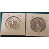 Image 2 : 1932 P & 39 D Washington Quarters. AU-BU. Red Book value $35-65.00.