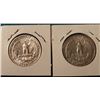 Image 2 : 1944 D & S Washington Quarters. AU-BU. Red Book value $20-40.00.