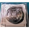 Image 2 : 1895 Morgan Dollar Tribute Proof Copy of Million Dollar Coin.