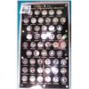 Image 1 : All Fifty State Quarters “S” Mints taken from Proof Sets in a black Capital holder with gold letteri