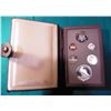 Image 2 : 1984 S U.S. Mint Presitige Silver Proof Set. No outside box but in original simulated leather case.
