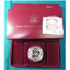 Image 2 : (2) 1988 S U.S. Olympics Proof Silver Dollars in original boxes of issue.