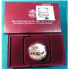 Image 2 : 1995 P U.S. Atlanta Centennial Olympic Games Proof Silver Dollar in original box of issue.