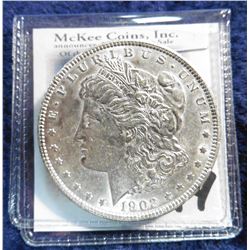 1902 P U.S. Morgan Silver Dollar. Uncirculated.