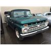 Image 2 : 1966 FORD TWIN I BEAM 100, 2 DOOR PU, GREEN, VIN # F10AC748099