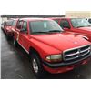 Image 2 : 2004 DODGE DAKOTA, 4 DOOR PU, RED, VIN # 1D7HG38N84S728262