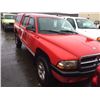 Image 2 : 2004 DODGE DAKOTA, 4 DOOR PU, RD, VIN # 1D7HG38NX4S728263