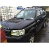 Image 1 : 2002 LANDROVER FREELANDER, 4 DOOR SUV, BLACK, VIN # SALNM22232A383538