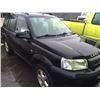 Image 2 : 2002 LANDROVER FREELANDER, 4 DOOR SUV, BLACK, VIN # SALNM22232A383538