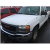 Image 1 : 2005 GMC SIERRA, 2 DOOR PU, WHITE, VIN # 1GTEK19V55E324267
