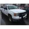 Image 2 : 2007 GMC SIERRA SLE, 2 DOOR PU, WHITE, VIN # 1GTHC29677E585590