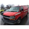 Image 1 : 2003 CHEVROLET EXPRESS VAN RED, CARGO VAN, VIN # 1GCFG15T631124769