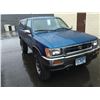 Image 2 : 1992 TOYOTA PU, 2 DOOR, BLUE, VIN # JT4VN01D6N2012447
