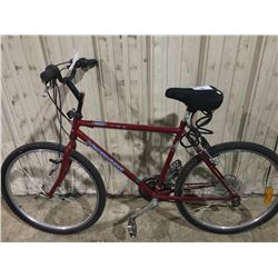 RED NAKAMURA DISCOVERY 18 SPEED MOUNTAIN BIKE