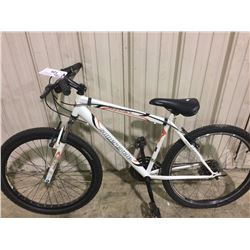 WHITE SUPERCYCLE 21 SPEED FRONT SUSPENSION MOUNTAIN BIKE