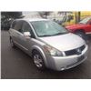 Image 2 : 2005 NISSAN QUEST, 4 DOOR VAN, GREY, VIN # 5N1BV28U95N101704
