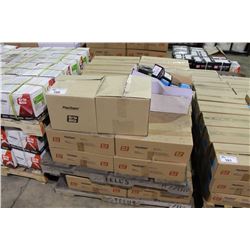 PALLET OF ASSORTED FLAT WASHERS & LOCK NUTS