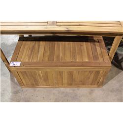 GARDENIA TEAK STORAGE TRUNK