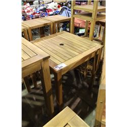 GARDENIA TEAK STANDARD HEIGHT TABLE (27 X 27")