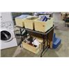 Image 2 : COMPLETE DOG GROOMING STATION WITH R-ROVER TABLE, HIGH COUNTRY PLASTIC STAIRS, FOLDING TABLE,