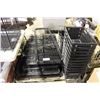Image 1 : PALLET OF METAL TUFF CRATES &SHOPPING BASKETS
