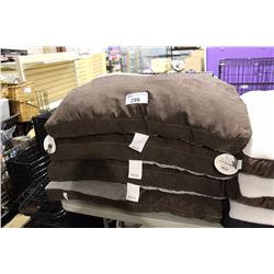 LOT OF LARGE DOG BEDS (40 X 30")