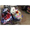 Image 1 : CART OF ASSORTED DOG CLOTHING & LAMB CHOP TOY