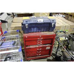 MAC MOBILE TOOL BOX & IRWIN TOOL BOX WITH CONTENTS