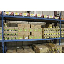 SHELF LOT OF BOX NAILS (6D 2"), USS FLAT WASHERS (5/16") & FINISH NAILS (4D 1-1/2")