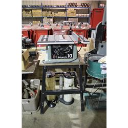 DELTA 10  TABLE SAW ON STAND