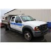 Image 2 : 2006 FORD F-550 XL SUPER DUTY, DUMP TRUCK, WHITE, VIN # 1FDAW56P96ED18257