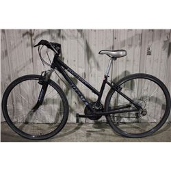 BLACK ASAMA 21 SPEED FRONT SUSPENSION MOUNTAIN BIKE