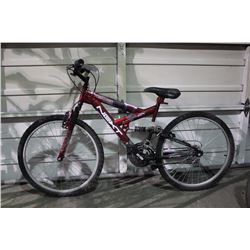 RED NEXT 21 SPEED FULL SUSPENSION MOUNTAIN BIKE