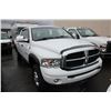 Image 2 : 2006 DODGE RAM 3500 MEGA CAB SLT, 4 DR PU , WHITE,VIN#3D7KS19D26G172006,