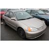 Image 2 : 2001HONDA CIVIC VIN 2HGES16671H926198