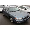 Image 2 : 2000 BUICK LESABRE CUSTOM, 4 DOOR SEDAN, BLUE, VIN # 1G4HP54K7YU128095