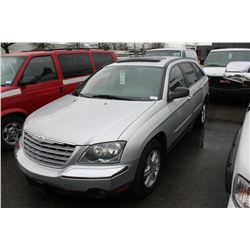 2005 CHRYSLER PACIFICA TOURING, GREY, VIN#2C4GM68475R407694