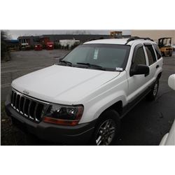 2004 JEEP GRAND CHEROKEE VIN  1J4GW48S64C119809