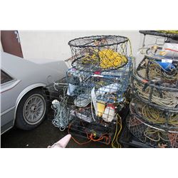 PALLET OF ASSORTED CRAB TRAPS